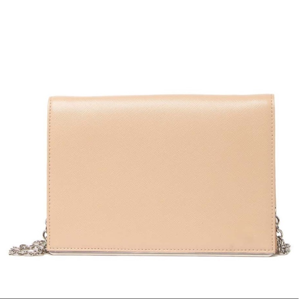 14th & union - NWT - bar leather crossbody clutch - Picture 2 of 6